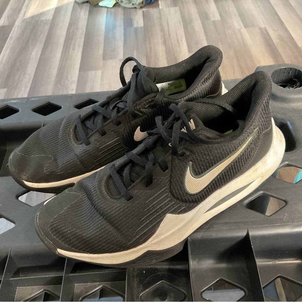 Nike Black and Cream Sneakers